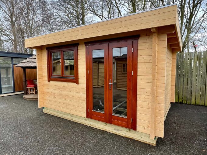 Abri de jardin bois 12 m² Leicester - vue 1