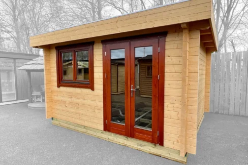 Abri de jardin bois 12 m² Leicester - vue 3