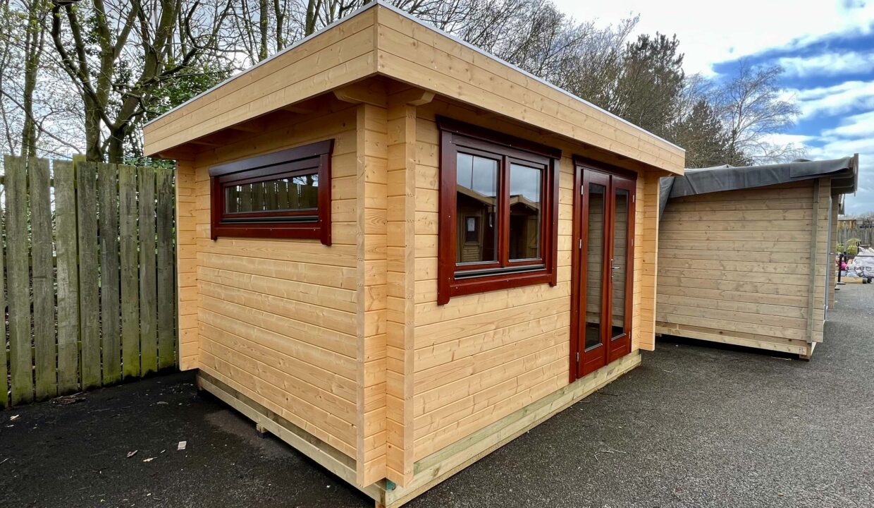 Abri de jardin bois 12 m² Leicester - vue 2