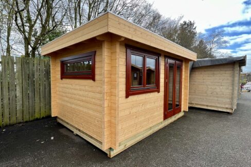 Abri de jardin bois 12 m² Leicester - vue 2
