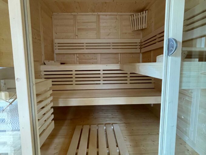 Cabine sauna intérieure 4,16 m² Indoor Sauna Cabin 4-Corner - vue 1