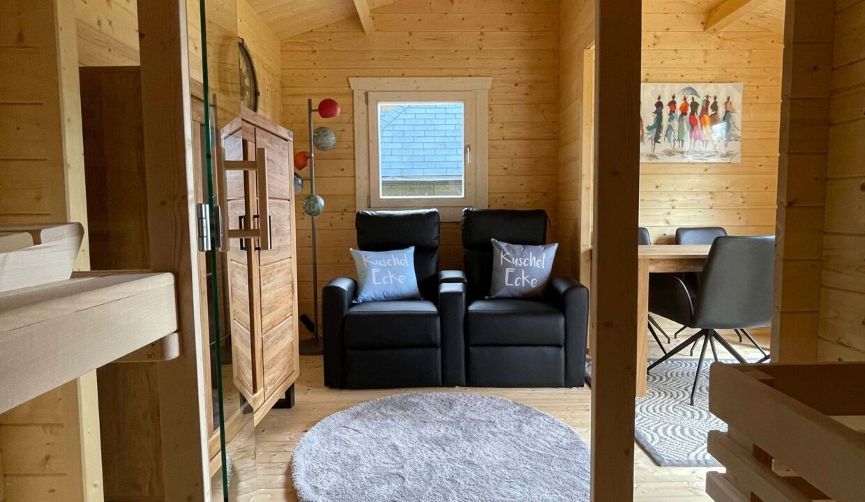 Cabine sauna intérieure 4,16 m² Indoor Sauna Cabin 4-Corner - vue 4