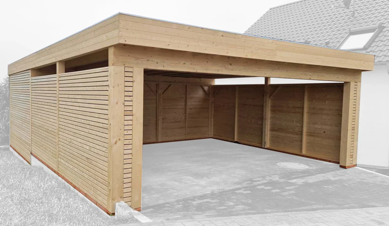 CARPORT 6070 F + AN - vue 1