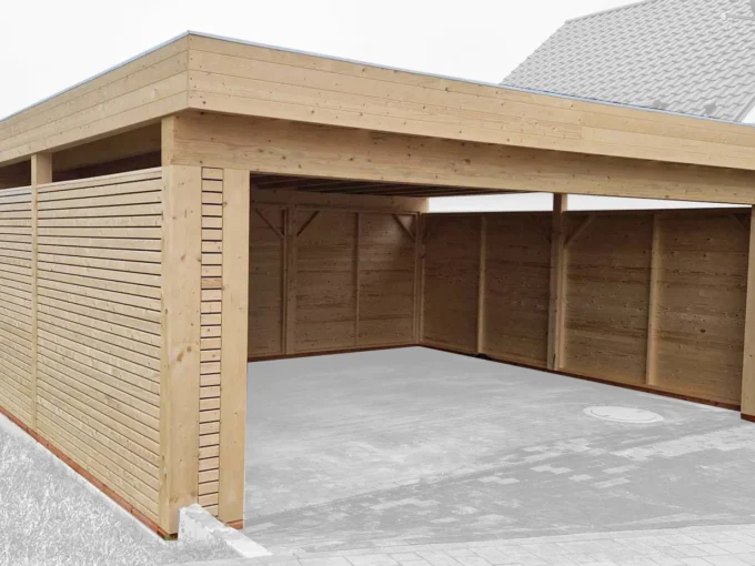 CARPORT 6070 F + AN - vue 1