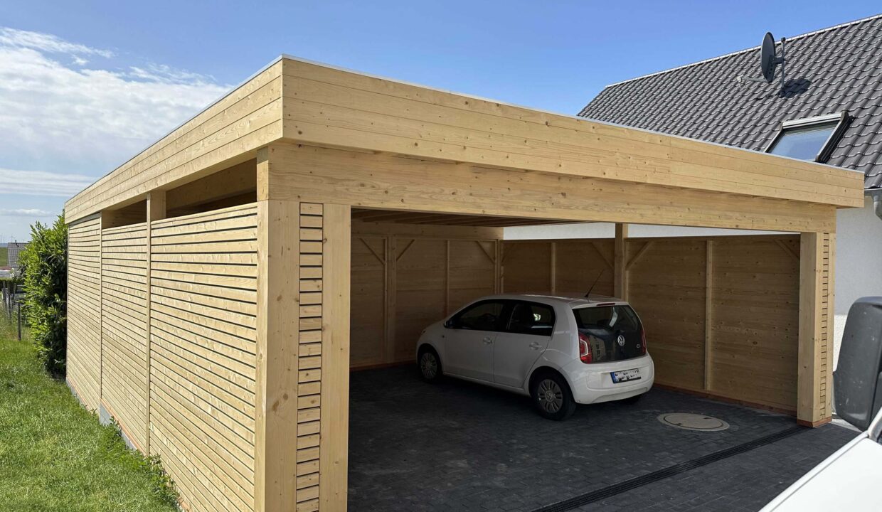 CARPORT 6070 F + AN - vue 3