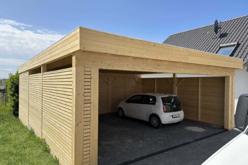 CARPORT 6070 F + AN - vue 3
