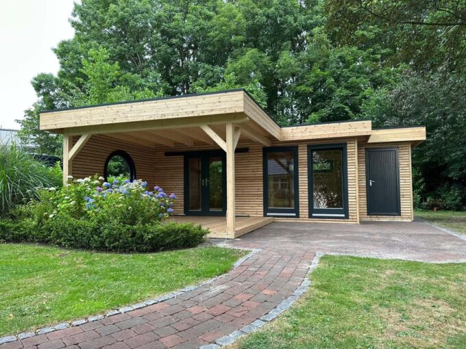 Abri de jardin bois 24,76 m² Fiesta - vue 1