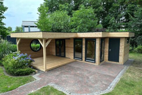Abri de jardin bois 24,76 m² Fiesta - vue 4