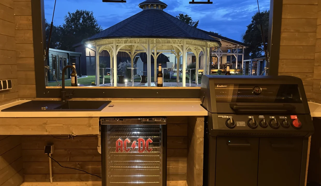 Abri barbecue en bois 21,08 m² BBQ House - vue 3