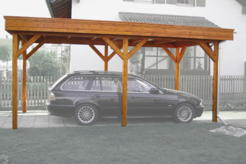 CARPORT LINEA 3060 F - 18 m² - vue 1