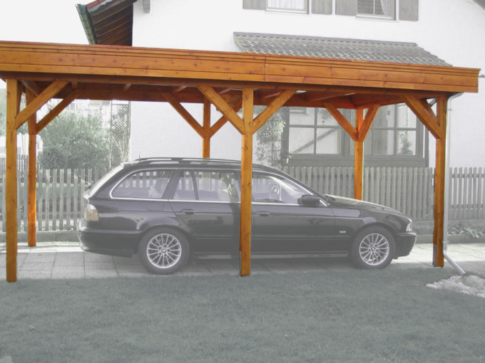 CARPORT LINEA 3060 F - 18 m² - vue 1