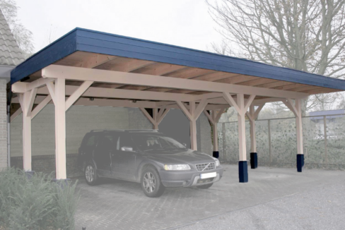 CARPORT DUO 8041 F - 33,12 m² - vue 1