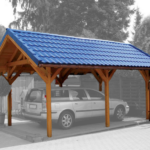 CARPORT TRIANGLE 3052 S - 15,69 m² - vue 1