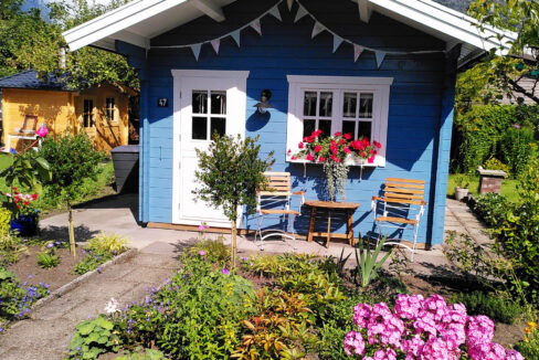 Abri de jardin bois 16,8 m² Bardi - vue 2