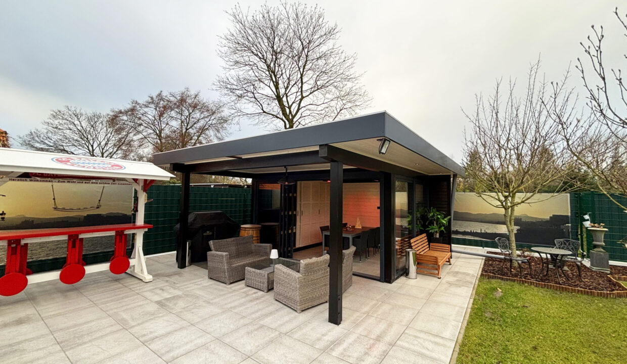 Construction de jardin en bois m² Bbqhouse Ii - vue 2