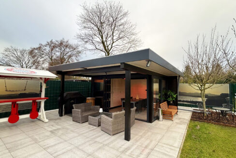 Construction de jardin en bois  m² Bbqhouse Ii - vue 2