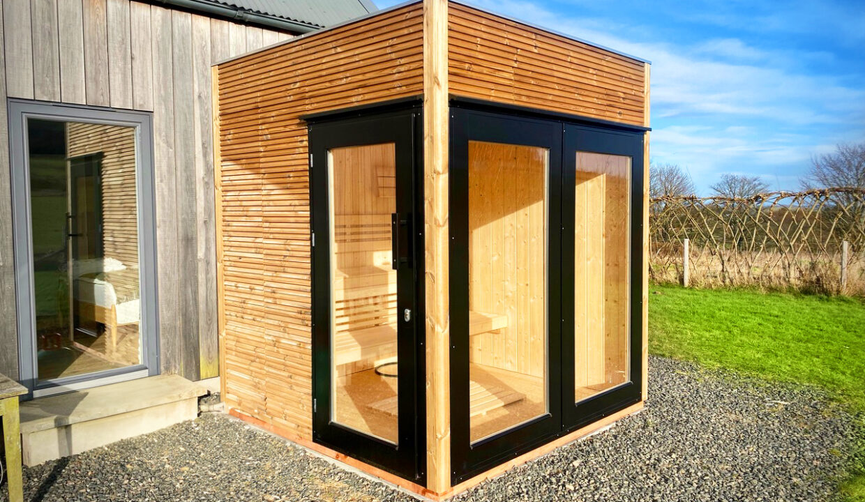 Sauna extérieur en bois 5,29 m² Haga - vue 3