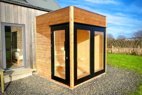 Sauna extérieur en bois 5,29 m² Haga - vue 3