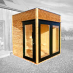 Sauna extérieur en bois 5,29 m² Haga - vue 1