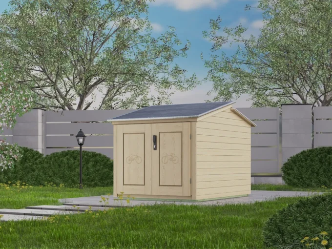 Carport BIKE-BOX - 15 mm - vue 1