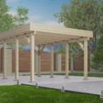 Carport CPF-3854 - 16,93 m² - vue 1