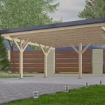 Carport CPP-5356 - 30,11 m² - vue 1