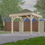 Appentis de jardin FS-3030 - 6,76 m² - vue 1