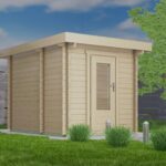 Sauna extérieur H58-2231F-2ET-FF - 6,82 m², 58 mm - vue 1