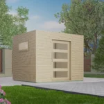 Abri de jardin en bois MHH-3025-CUBO - 7,5 m², 15 mm - vue 1