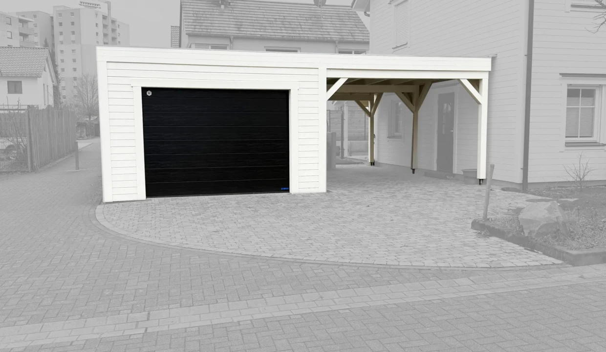 Carport MODERN 6983 - 57,27 m² - vue 1
