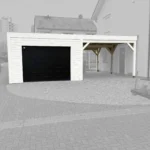 Carport MODERN 6983 - 57,27 m² - vue 1