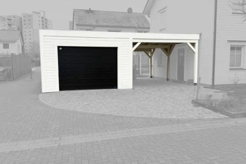 Carport MODERN 6983 - 57,27 m² - vue 1