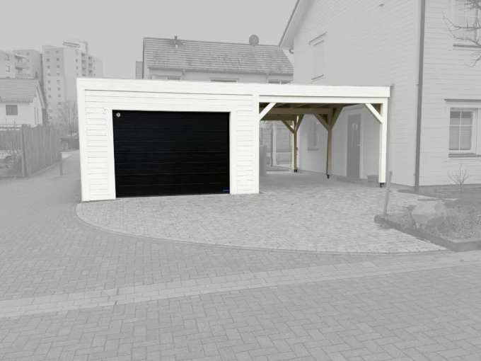 Carport MODERN 6983 - 57,27 m² - vue 1