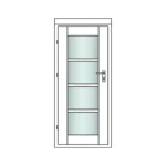 Accessoire pour chalet bois T28-ET-GV1-QS - vue 1