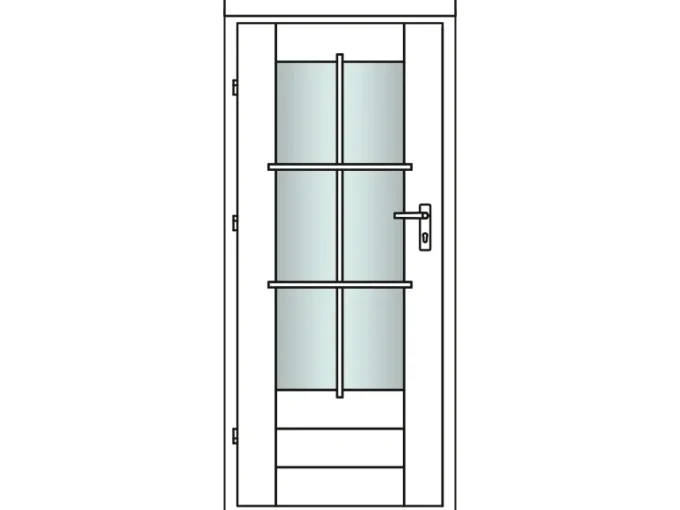 Accessoire pour chalet bois T28-ET-GV3 - vue 1