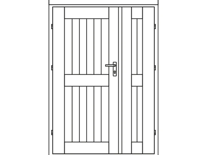 Accessoire pour chalet bois TS28-DT-A - vue 1