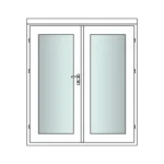 Accessoire pour chalet bois T45-DT-GV1 - vue 1