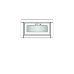 Fenêtre pour chalet bois - F28-K80 - vue 1