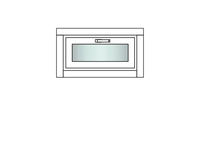 Fenêtre pour chalet bois - F28-K80 - vue 1