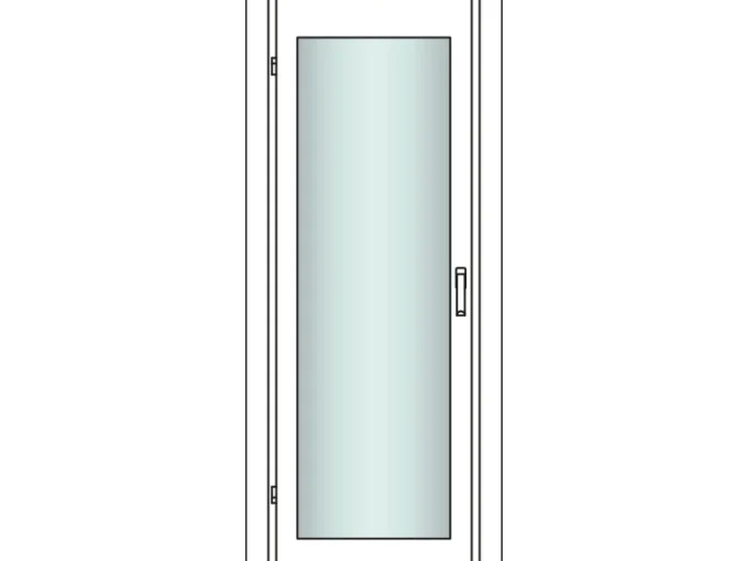 Fenêtre pour chalet bois - F45-EBF - vue 1