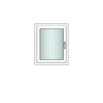 Porte ou menuiserie pour chalet bois - MH-EF - vue 1