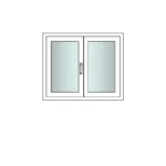 Porte ou menuiserie pour chalet bois - MH-DF - vue 1