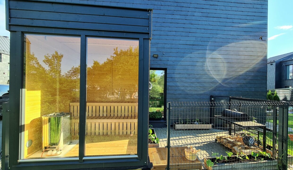 Sauna cube extérieur 2 x 2 m - vue 3