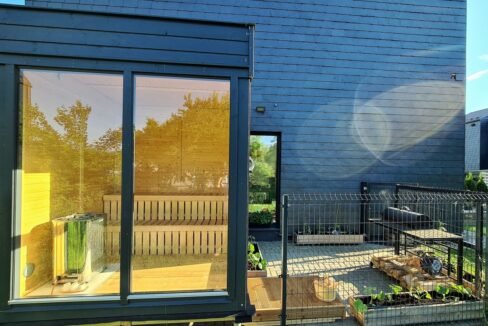 Sauna cube extérieur 2 x 2 m - vue 3