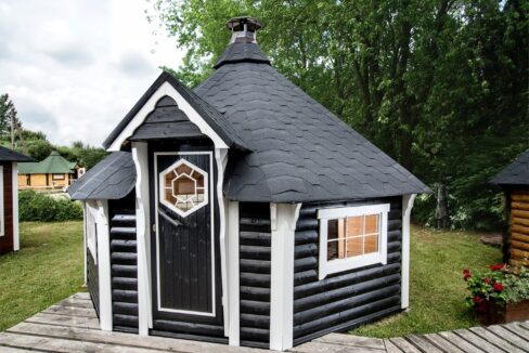 Cabine sauna extérieure 16,5 m² - vue 2