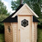 Cabine sauna extérieure 4,5 m² - vue extérieure
