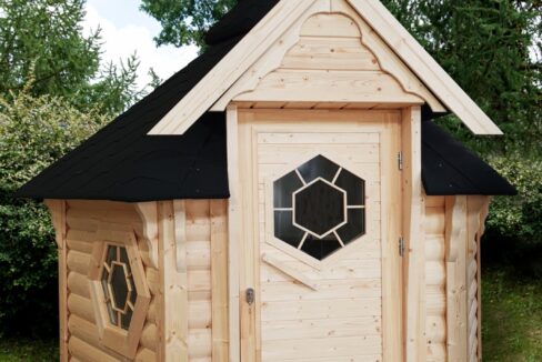 Cabine sauna extérieure 4,5 m² - vue 1