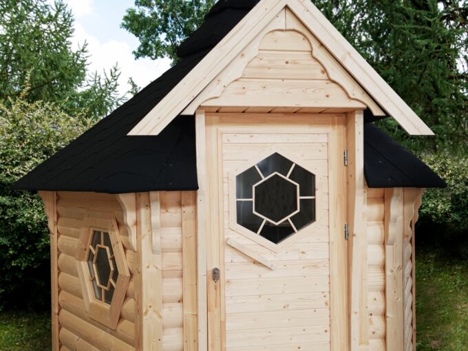 Cabine sauna extérieure 4,5 m² - vue extérieure