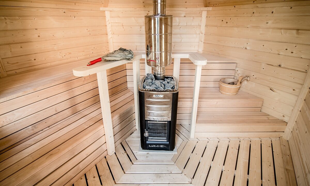 Cabine sauna extérieure 7 m² - vue 2