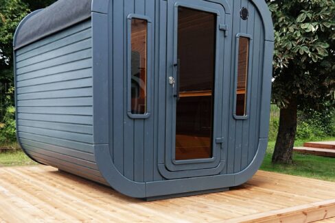 Sauna extérieur Luna 2,3 x 2,4 m - vue 2